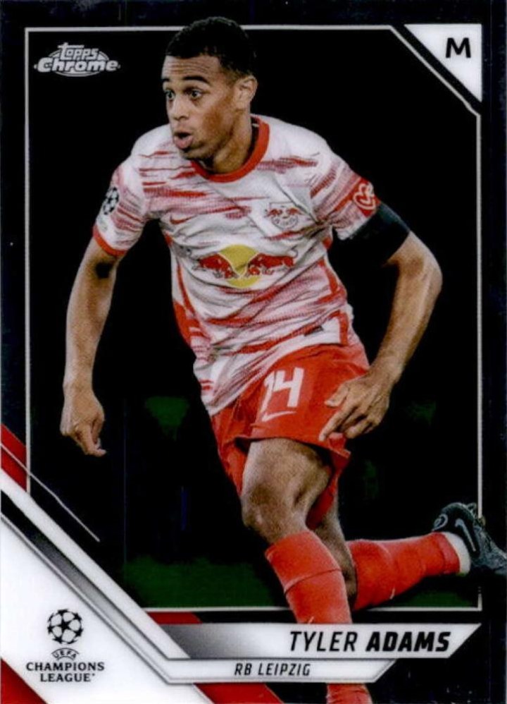Tyler Adams 2021 Topps Chrome UCC 186