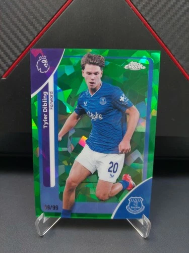 Tyler Dibling 2025 Topps Chrome Green /99
