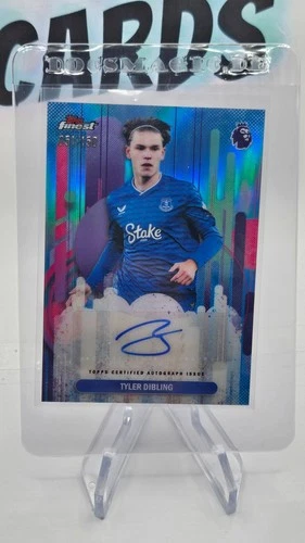 Tyler Dibling 2026 Topps Premier League Finest Blue /150