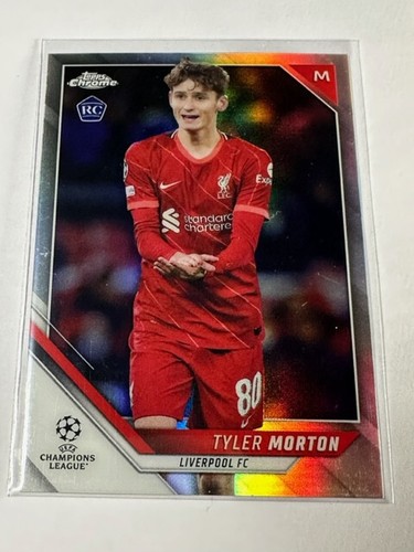 Tyler Morton 2021 Topps Champions League Chrome Refractor