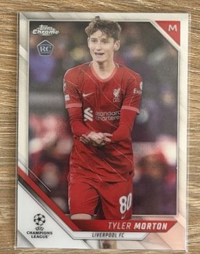 Tyler Morton 2021 Topps Chrome Silver Refractor