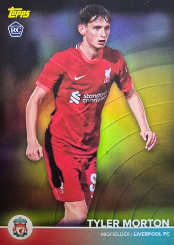Tyler Morton 2021 Topps Liverpool Team Set /50