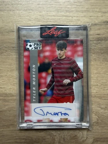 Tyler Morton 2022 Leaf Pro Set Soccer