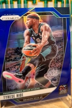 Tyrese Rice 2024 Panini Prizm Blue /199