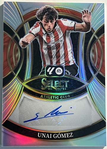 Unai Gómez 2025 Panini Select Prizm
