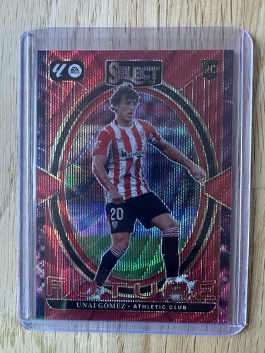 Unai Gómez 2024 Panini Select Red Prizm /49