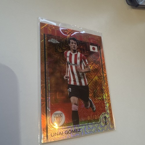 Unai Gomez 2024 Topps Chrome Pulsar Refractor /25
