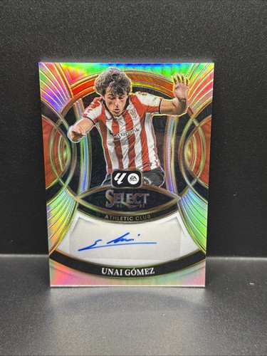 Unai Gomez 2025 Panini Select Prizm