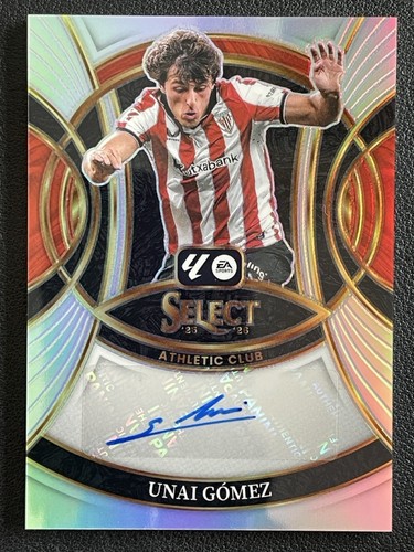 Unai Gomez 2025 Panini Seleziona Firme Argento #S-UG