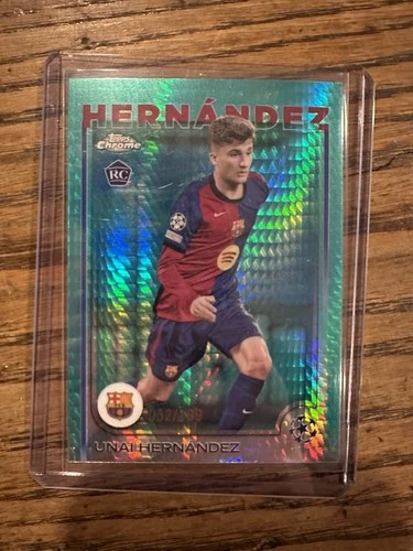 Unai Hernandez 2024 Topps Chrome Aqua Prism /199