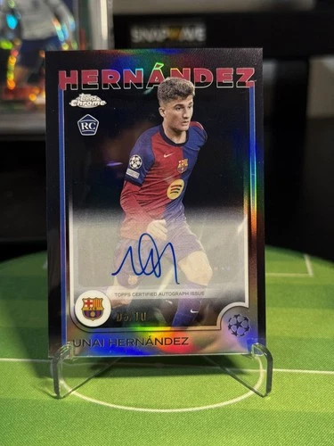 Unai Hernandez 2025 Topps Chrome Black /10