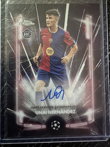 Unai Hernandez 2024 Topps Chrome Black Lazer