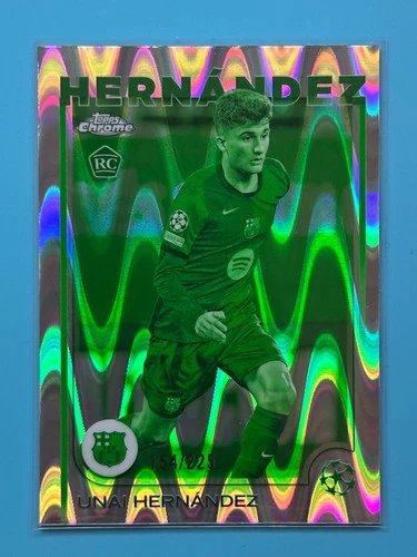 Unai Hernandez 2024 Topps Chrome Night Vision /225