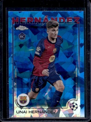 Unai Hernandez 2024 Topps Chrome Sapphire