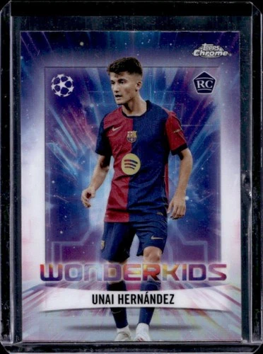 Unai Hernandez 2024 Topps Chrome UEFA #WK-10