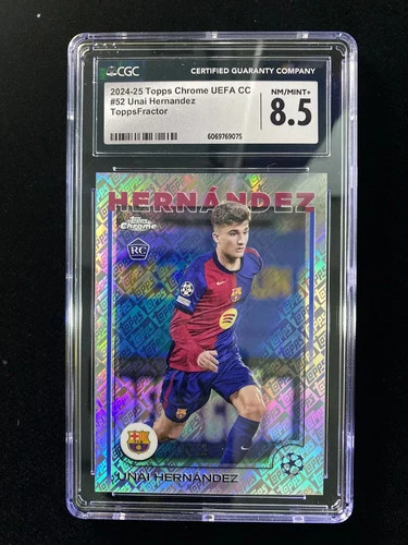 Unai Hernandez 2024 Topps Chrome Wave Refractor