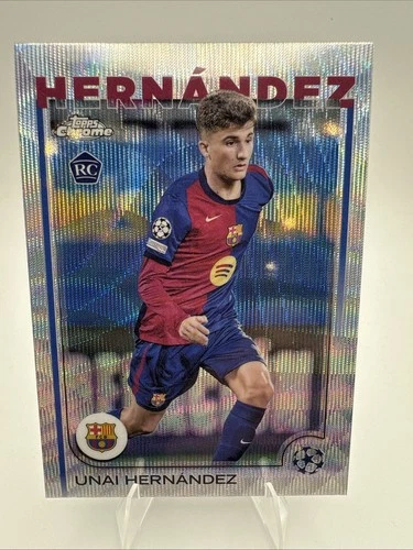 Unai Hernandez 2024 Topps Chrome Wave Refractor