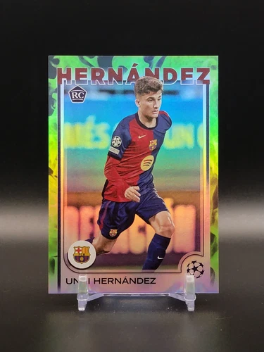 Unai Hernandez 2024 Topps UEFA Club Competitions Green Inferno /199
