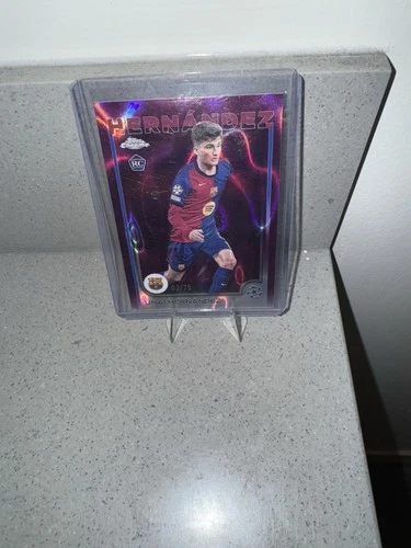 Unai Hernandez 2024 Topps UEFA Club Competitions Magenta Lava /75