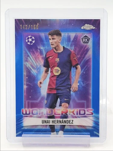 Unai Hernández 2024 Topps Chrome Blue /150