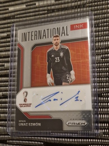 Unai Simón 2022 Panini Prizm World Cup
