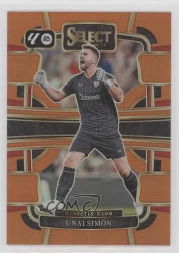 Unai Simón 2023 Panini Select Orange Prizm /49