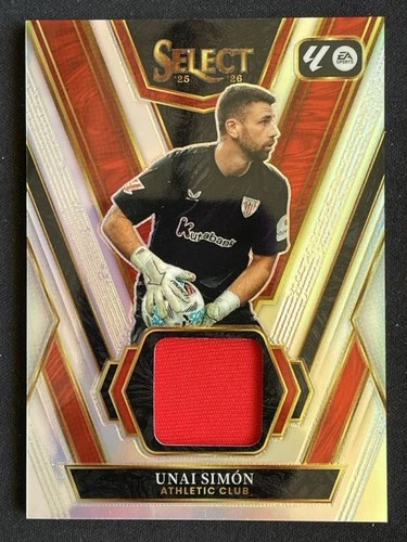 Unai Simón 2025 Panini Select Silver