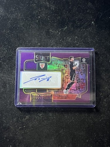 Unai Simon 2022 Panini Select Purple /25