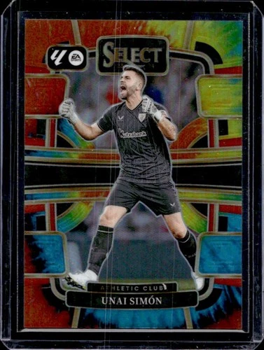 Unai Simon 2023 Panini Select Tie Dye Prizm Terrace /30