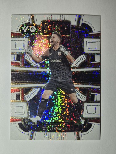 Unai Simon 2023 Panini Select White Sparkle Prizm