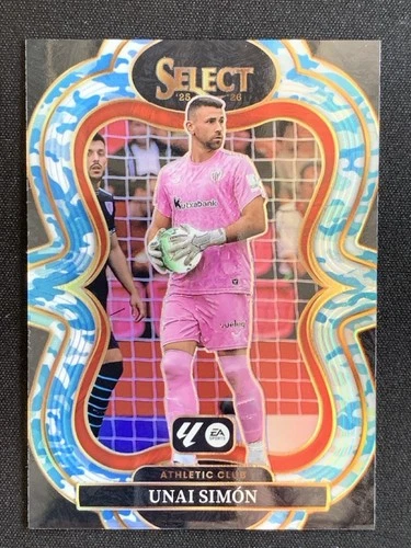 Unai Simon 2025 Panini Select Winter Camo /30
