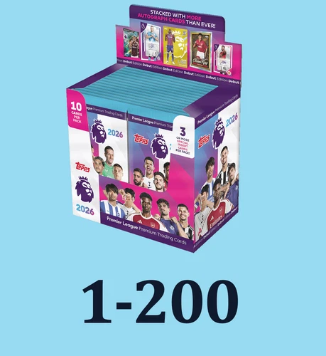 Unknown - Pick your card 2026 Topps Premier League