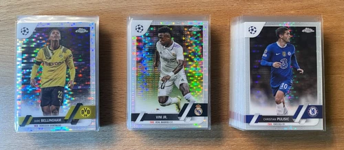 Unknown - You Pick Series 2022 Topps Chrome UEFA Club Competitions Pulsar Refractor /200