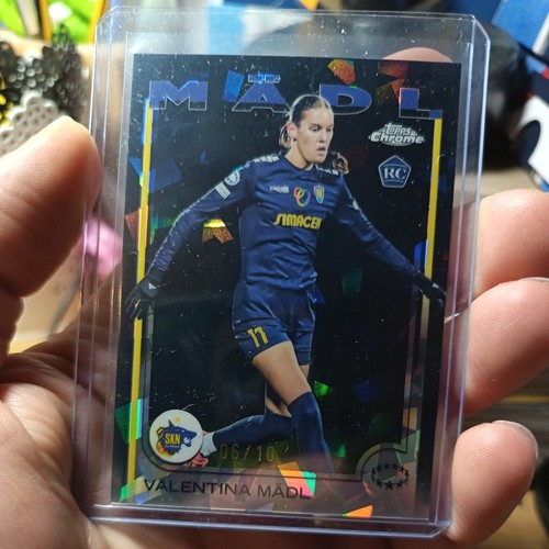 Valentina Madl 2025 Topps Chrome UEFA Women's Sapphire /10