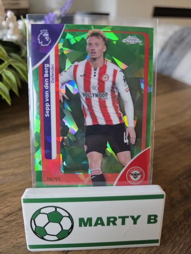 Van Den Berg 2025 Topps Sapphire Chrome Sapphire /99