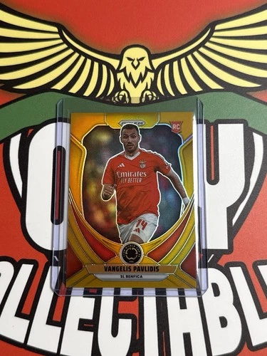 Vangelis Pavlidis 2025 Panini Club World Cup Prizm Gold /10