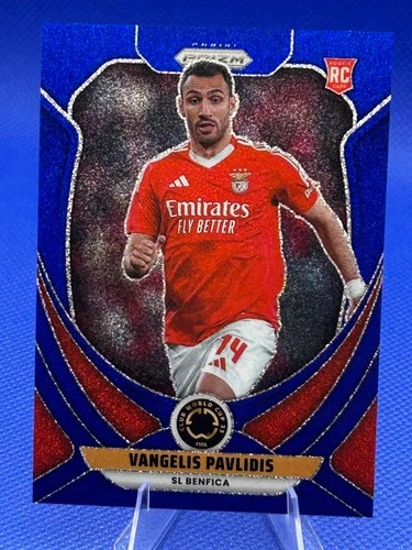 Vangelis Pavlidis 2025 Panini Prizm FIFA Club World Cup Blue Glitter /149