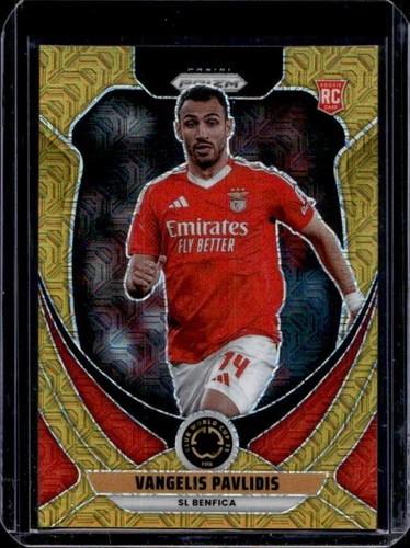 Vangelis Pavlidis 2025 Panini Prizm FIFA Club World Cup Multicolor Mojo /25