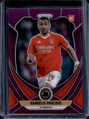 Vangelis Pavlidis 2025 Panini Prizm FIFA Club World Cup Purple /125