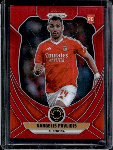 Vangelis Pavlidis 2025 Panini Prizm FIFA Club World Cup Red /199