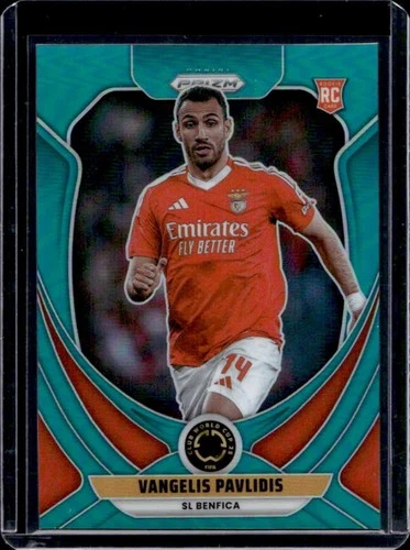 Vangelis Pavlidis 2025 Panini Prizm FIFA Club World Cup Teal /99