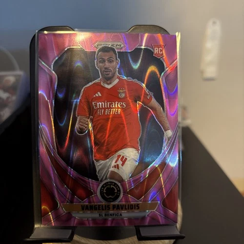 Vangelis Pavlidis 2025 Panini Prizm Pink /299