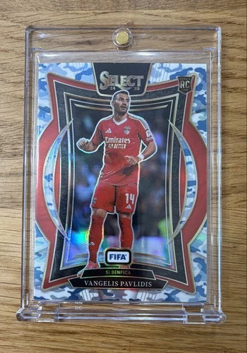 Vangelis Pavlidis 2024 Panini Select Winter Camo Prizm /30