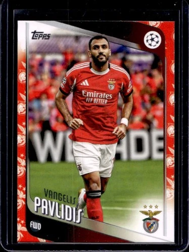 Vangelis Pavlidis 2025 Topps UEFA #34