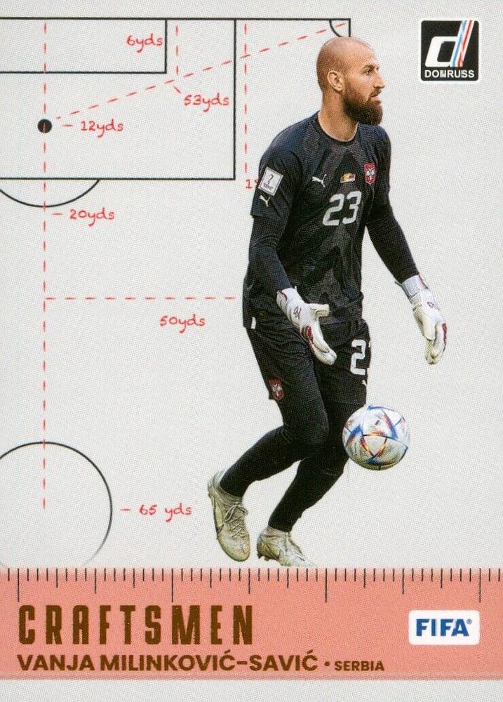 Vanja Milinkovic-Savic 2022 Panini Donruss Soccer 22