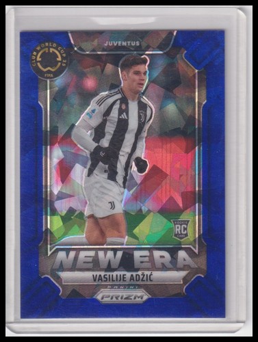 Vasilije Adzic 2025 Panini Prizm FIFA Club World Cup Blue Ice /99