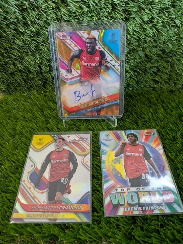 Víctor Boniface 2024 Topps Finest Gold Lava /50