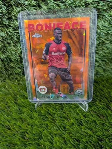 Víctor Boniface 2024 Topps Sapphire Orange /25
