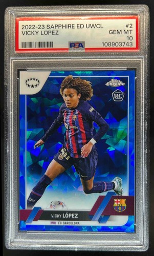 Vicky Lopez 2022 Topps Chrome Sapphire