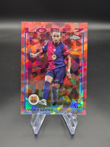 Vicky Lopez 2024 Topps Chrome Sapphire /50